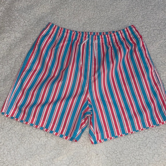 Striped Swim Trunks - Picture 1 of 2